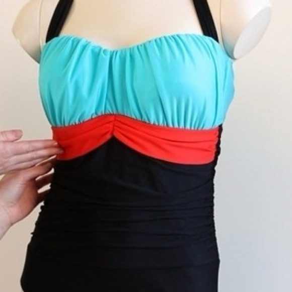 One Piece Swim suit -Size 12 - Picture 3 of 8